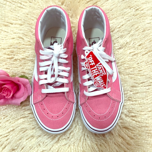 pink vans size 7